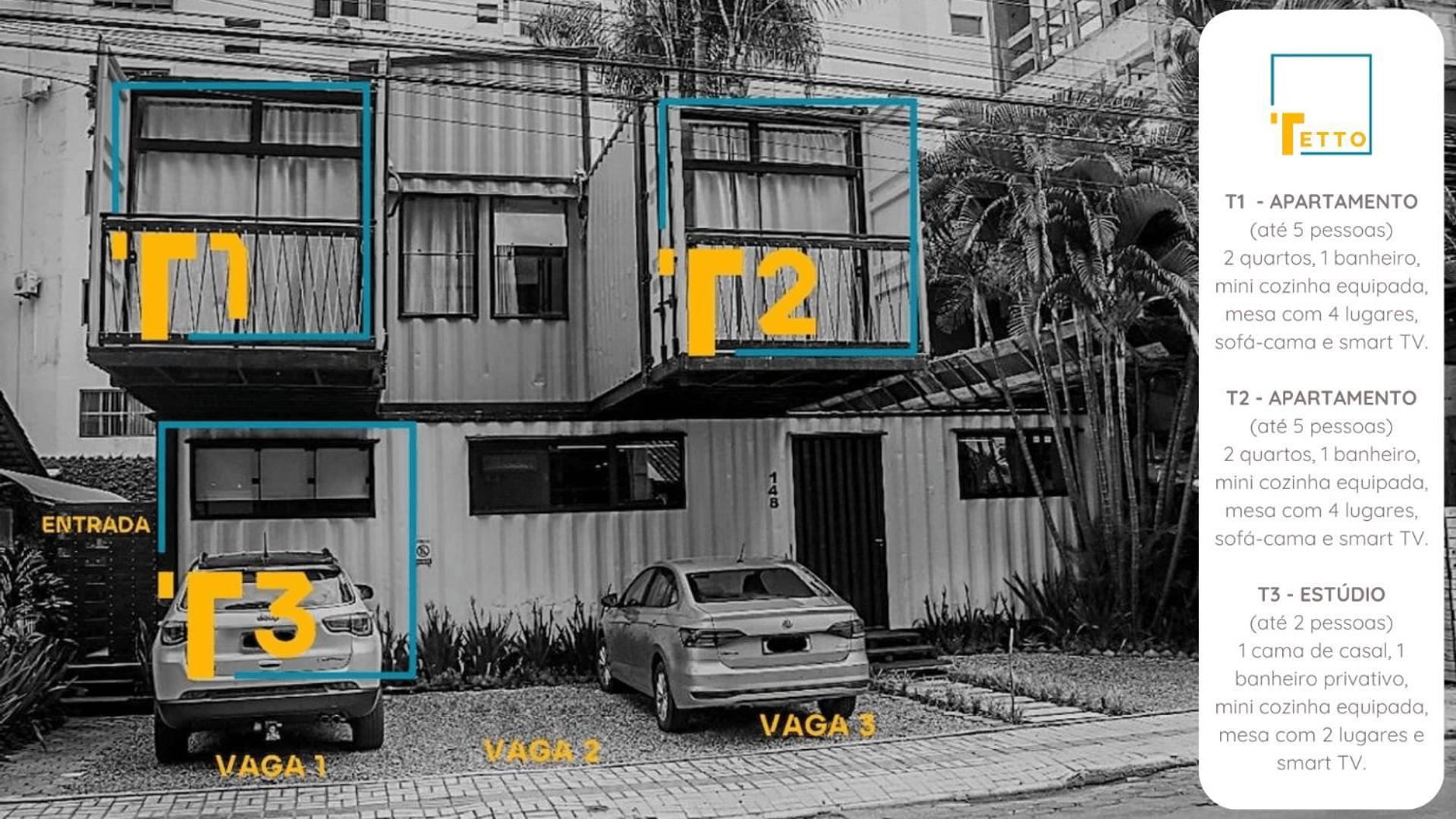 Aps Em Container Na Meia Praia, Itapema, Sc - Tetto Stays Esterno foto